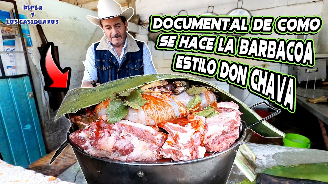 COMO SE HACE UNA REAL BARBACOA DE LAS MEJORES EN EL ESTADO DE MEXICO 🐑DESCÚBRELA CON DON CHAVA! 🥩