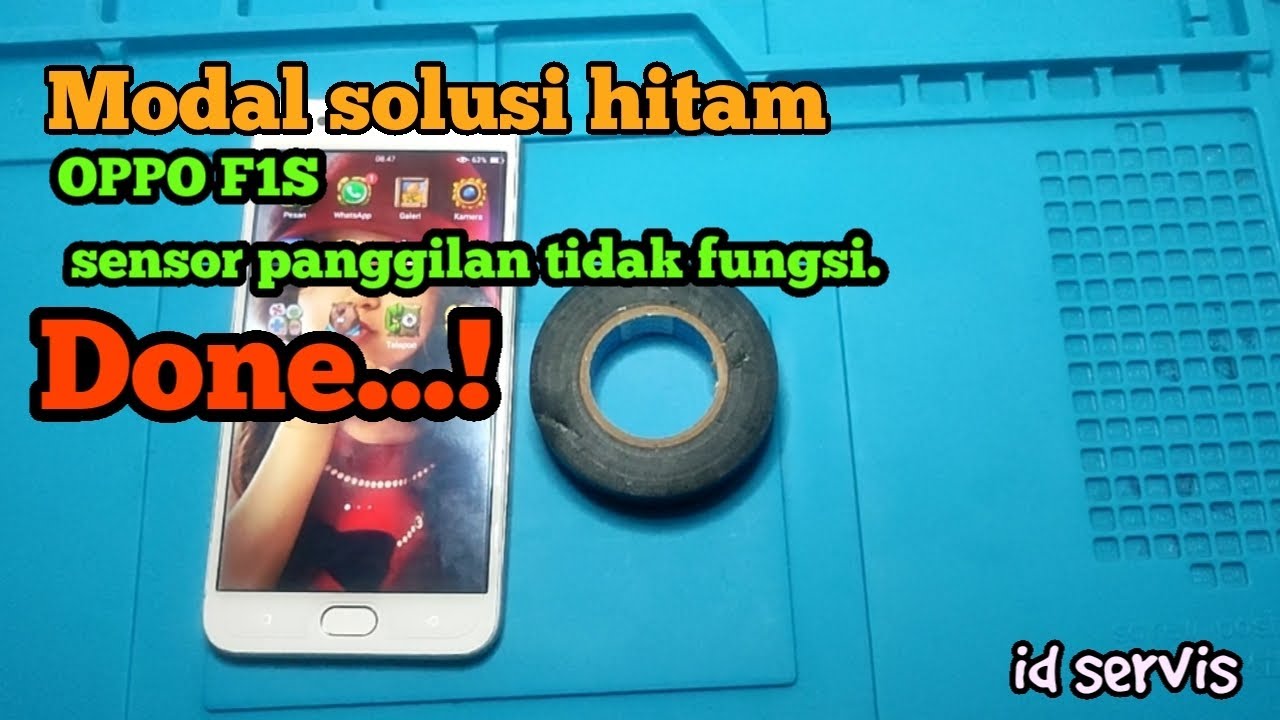cara memperbaiki sensor panggilan oppo F1s tidak fungsi #oppof1s #shorts