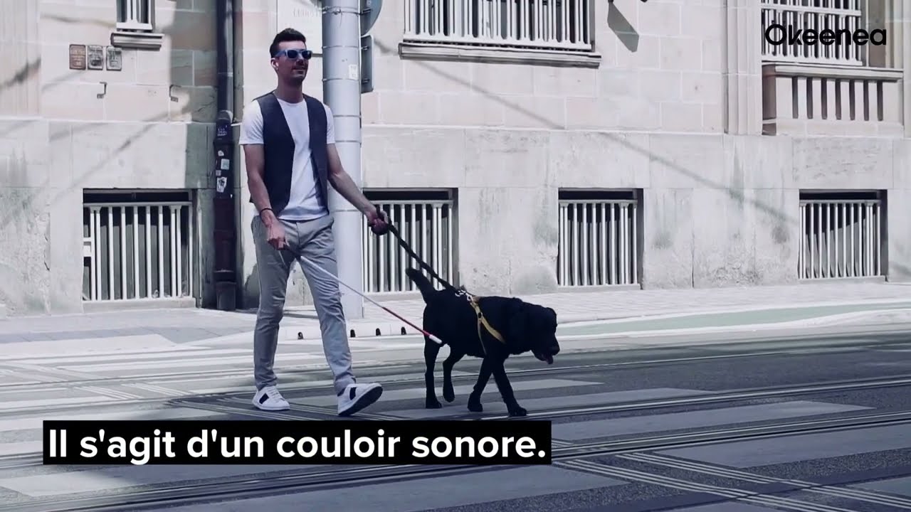 Le couloir sonore améliore le guidage des personnes aveugles ou malvoyantes sur vos passages piétons