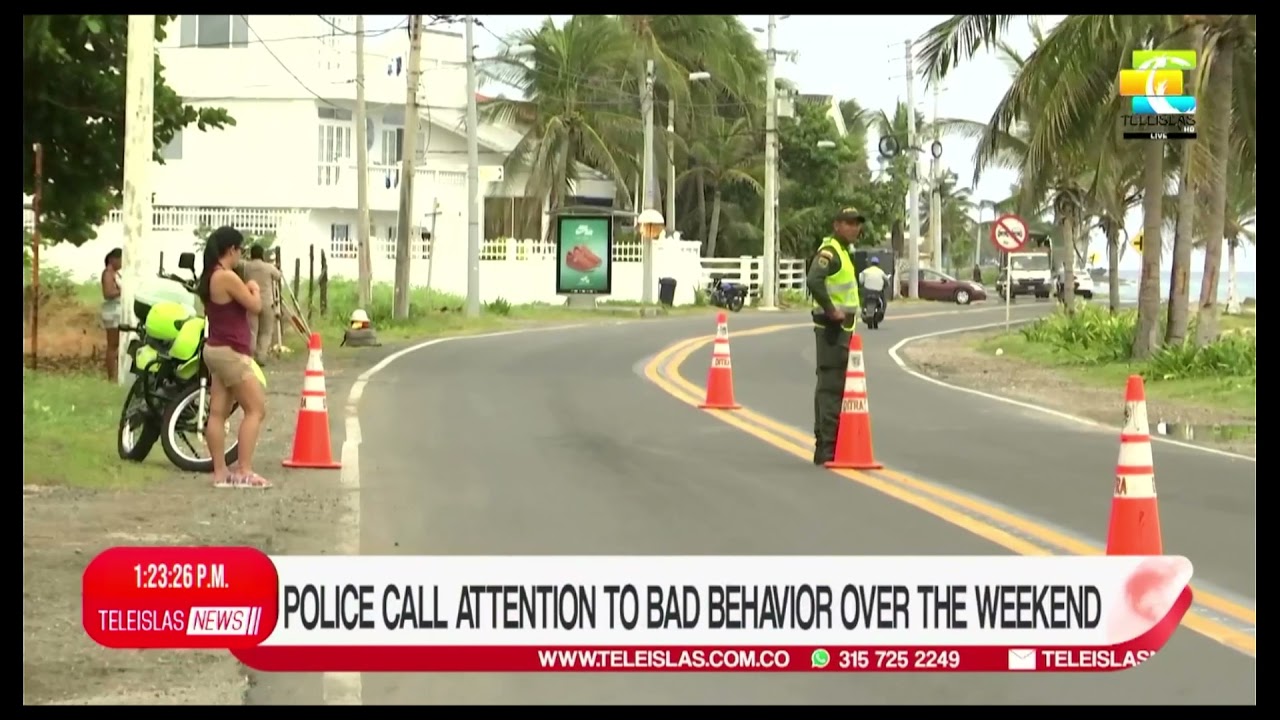 #TeleislasNews I Police call attention to bad behavior over the weekend
