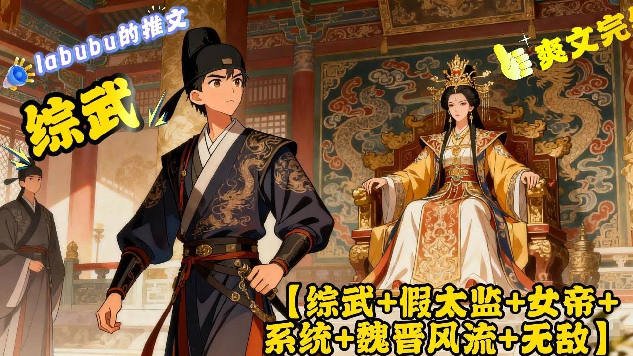 完结《综武》穿越综武世界，雨化田成为未净身的西厂小太监。结果跟自己从小玩到大的好兄弟，竟然是女帝？开局就让自己帮着洞房，掩饰女子身份。从此雨化田抱上这条大长腿，青云直上...#武侠#系统#穿越#女帝