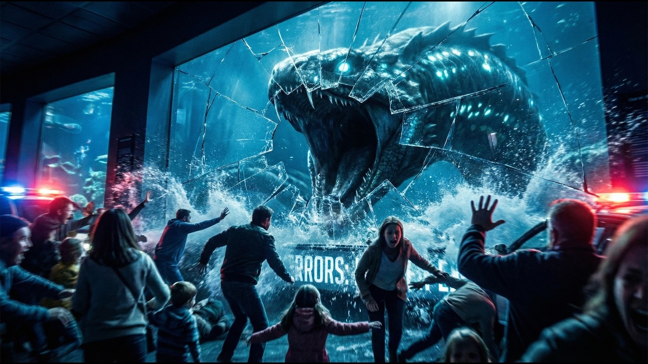 Giant Sea Monster Breaks Out of Aquarium… Caught on Camera!