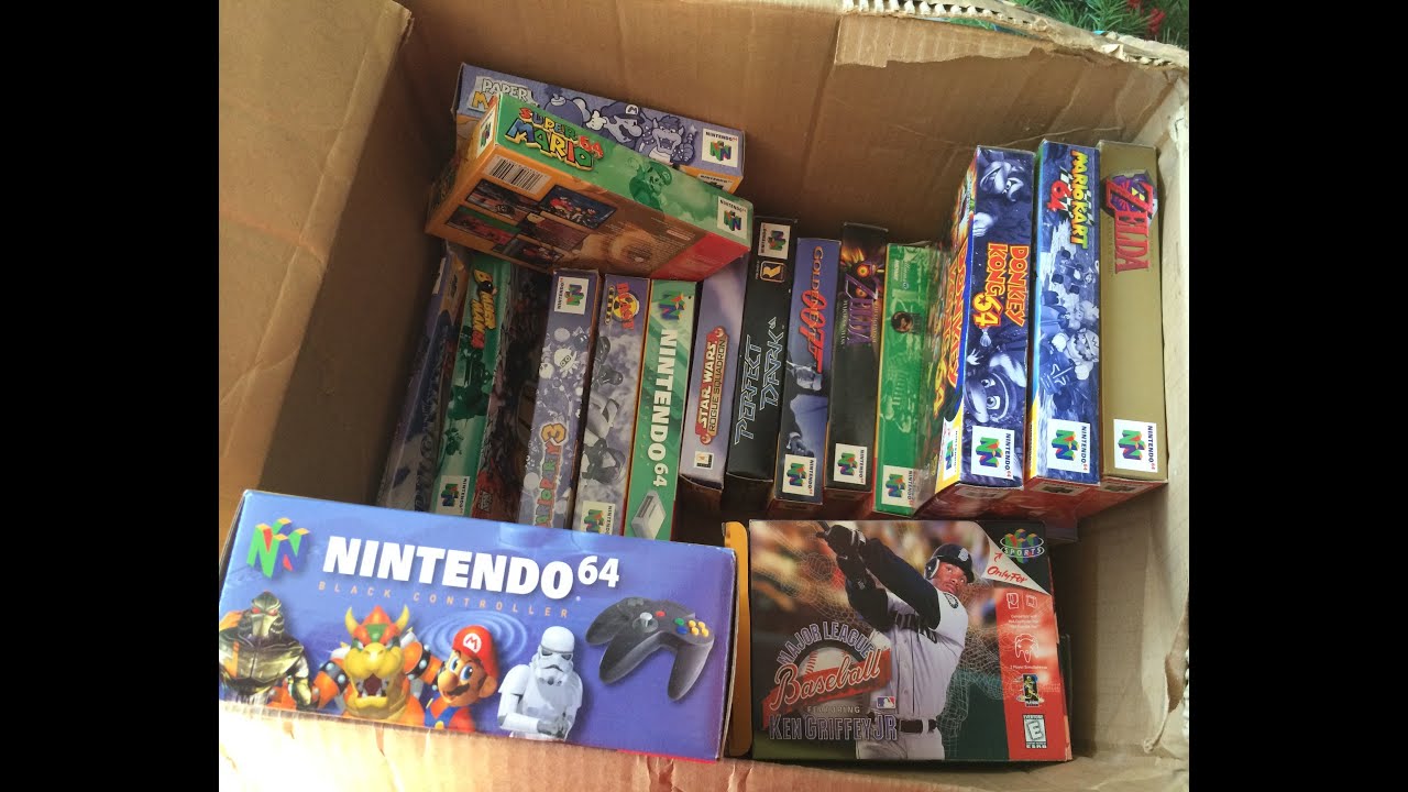 $2 N64 Boxes with a Hint of Mint