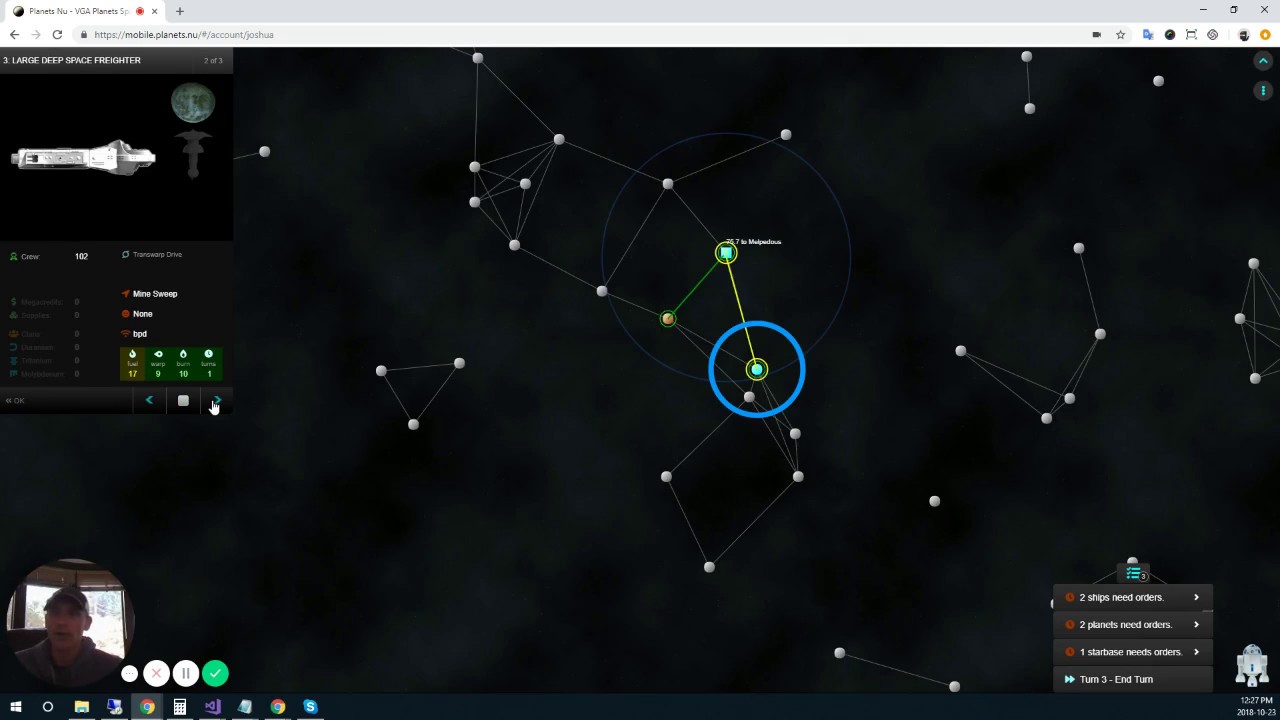 Planets Nu - How to build a massive fleet in 25 turns! (Part 1/10)