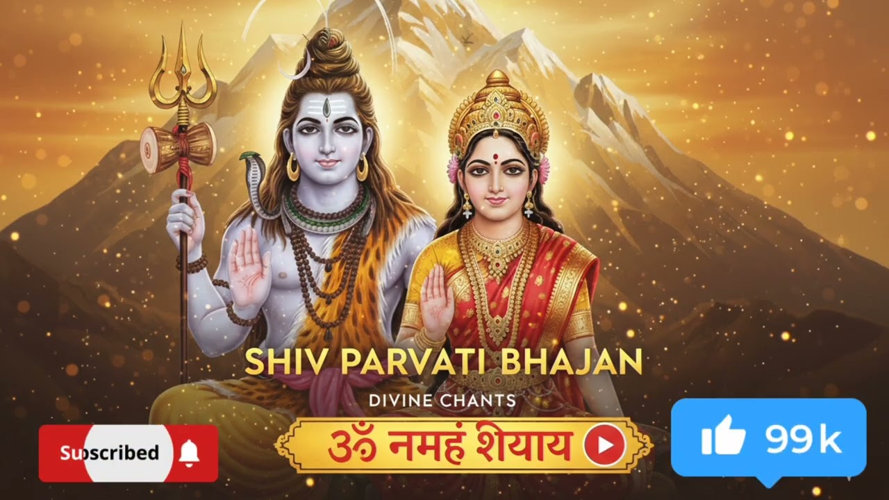 Shiv Parvati Bhajan | Lord Shiva & Goddess Parvati Devotional Song