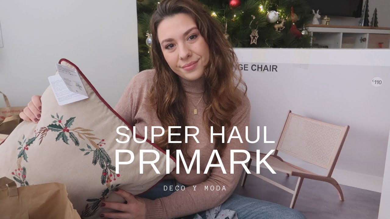 SUPER HAUL *PRIMARK* | DECORACIÓN Y MODA |  FANNY TÓRTOLA