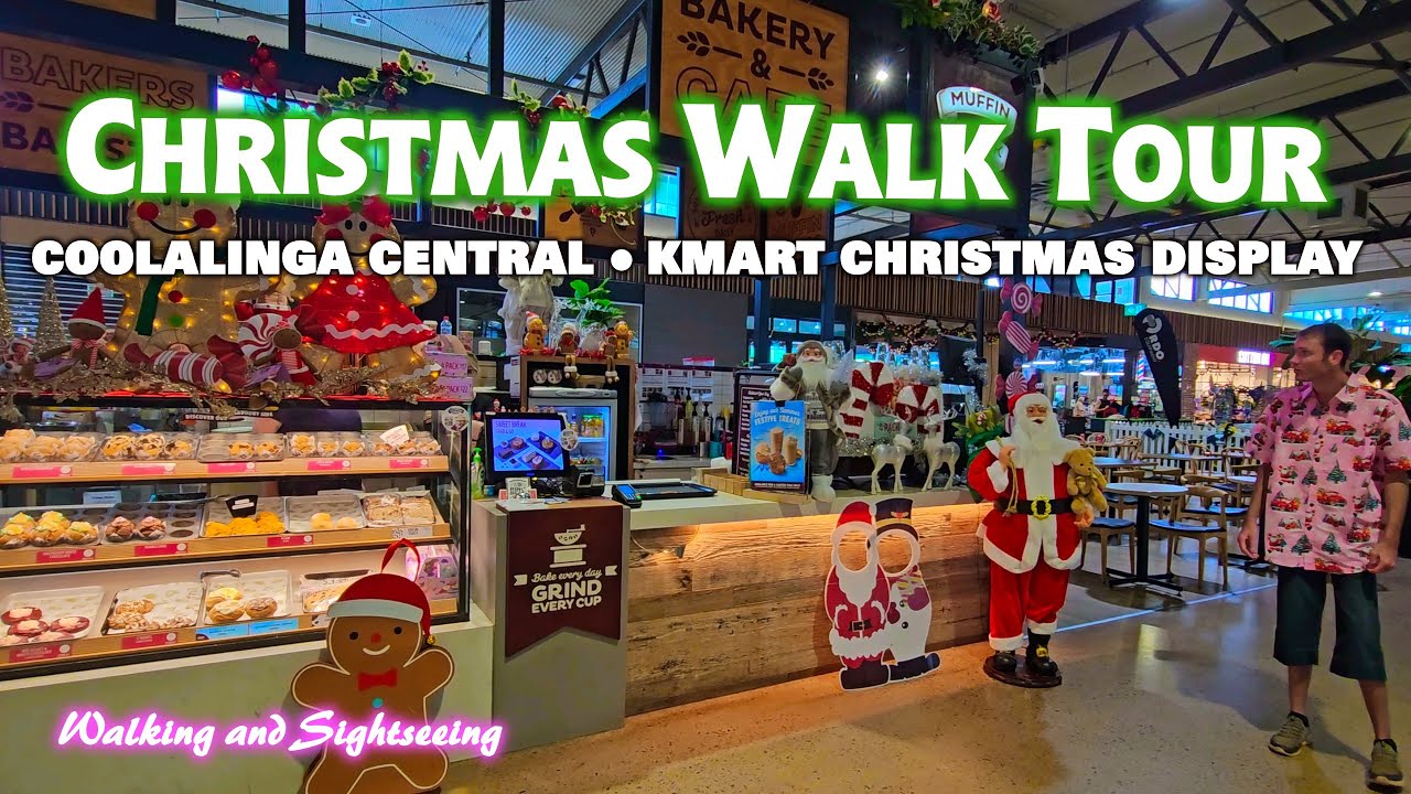 DARWIN NORTHERN TERRITORY 🇦🇺 COOLALINGA SHOPPING CENTRE & KMART WALKING TOUR CHRISTMAS DISPLAY 2024