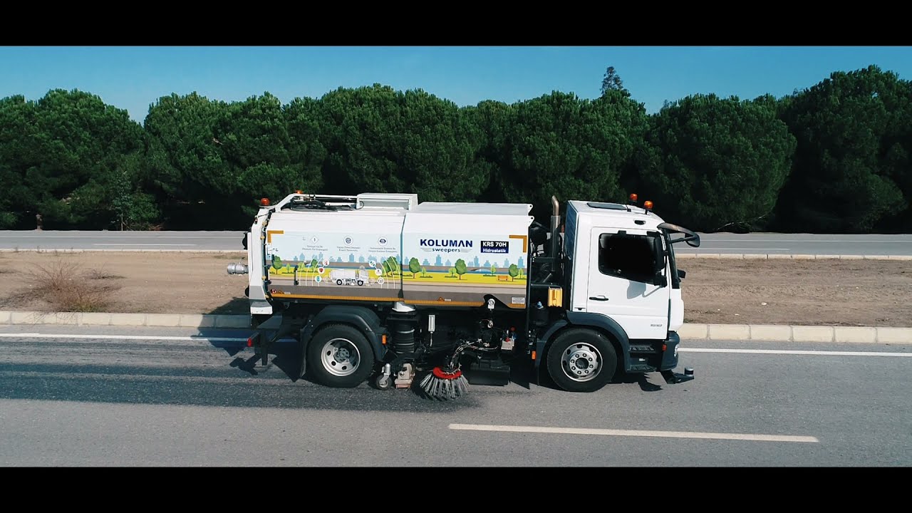 Türkiye’nin İlk Otonom Yol Süpürgesi