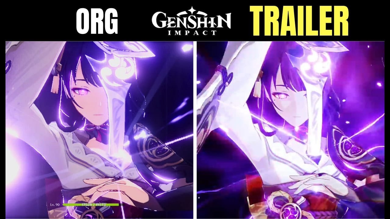 GENSHIN Characters with Genshin Trailer Burst Animations
