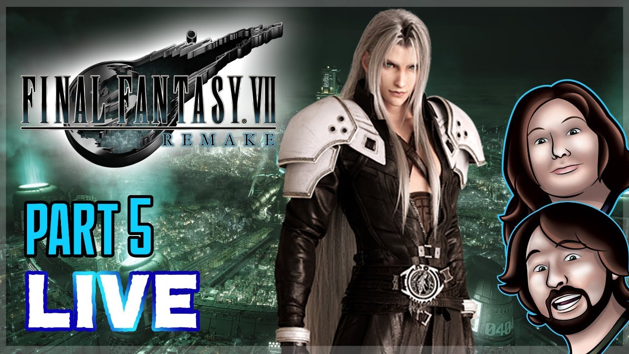 Final Fantasy VII Remake: Part 5 LIVE! | HamsterBomb