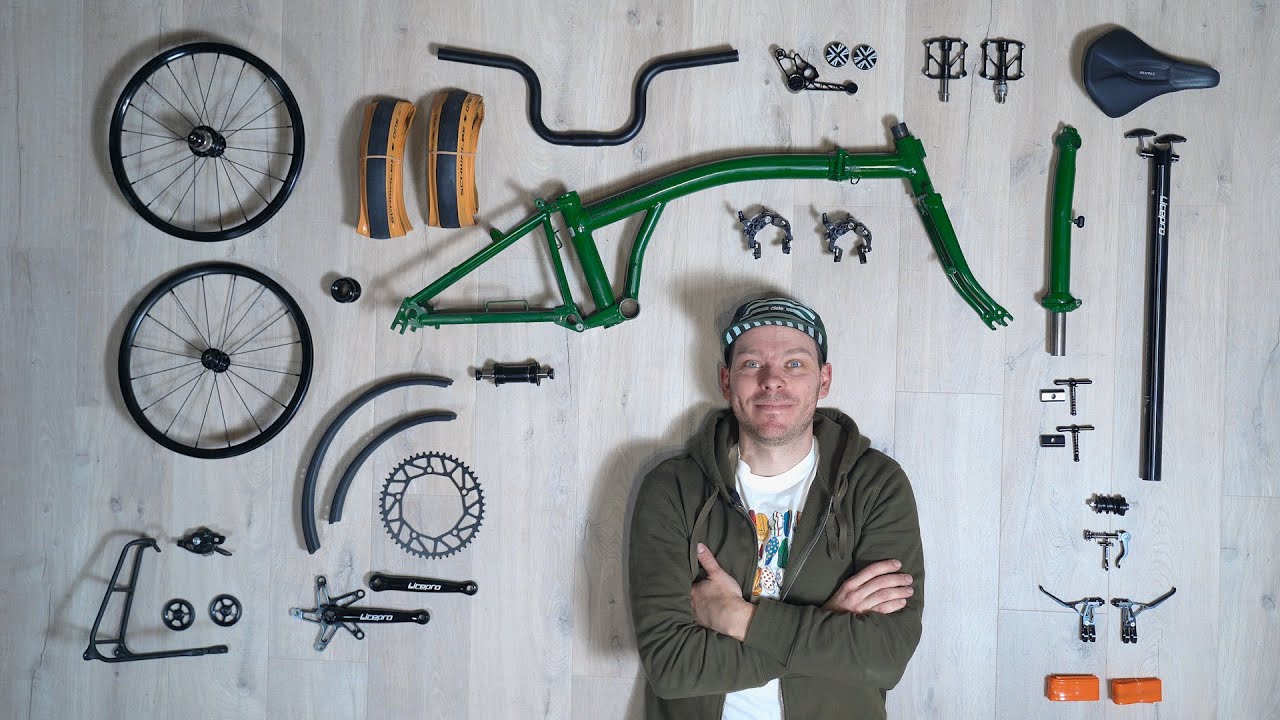 Brompton My Line: ПОЛНАЯ ОБНОВЛЕНИЕ моего Brompton 2007 года — можете ли вы угадать окончательный...