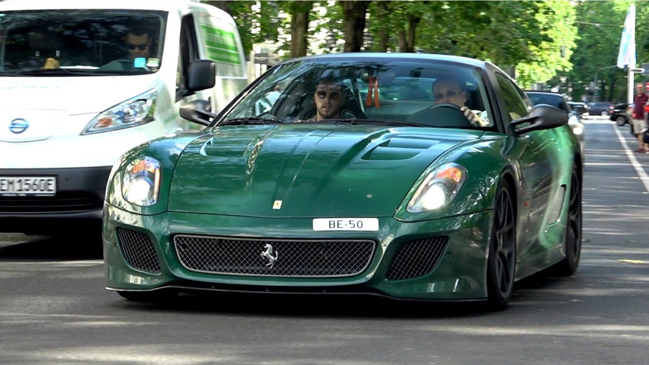 Carspotting Düsseldorf 2023 #2- Stirling Moss, 599 GTO, Veyron, 765LT, Carrera GT, Dino GT, SVJ...