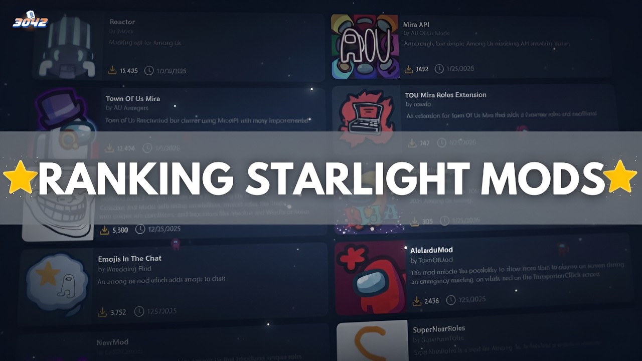 Starlight Among Us: All Mods Ranked and Explained!