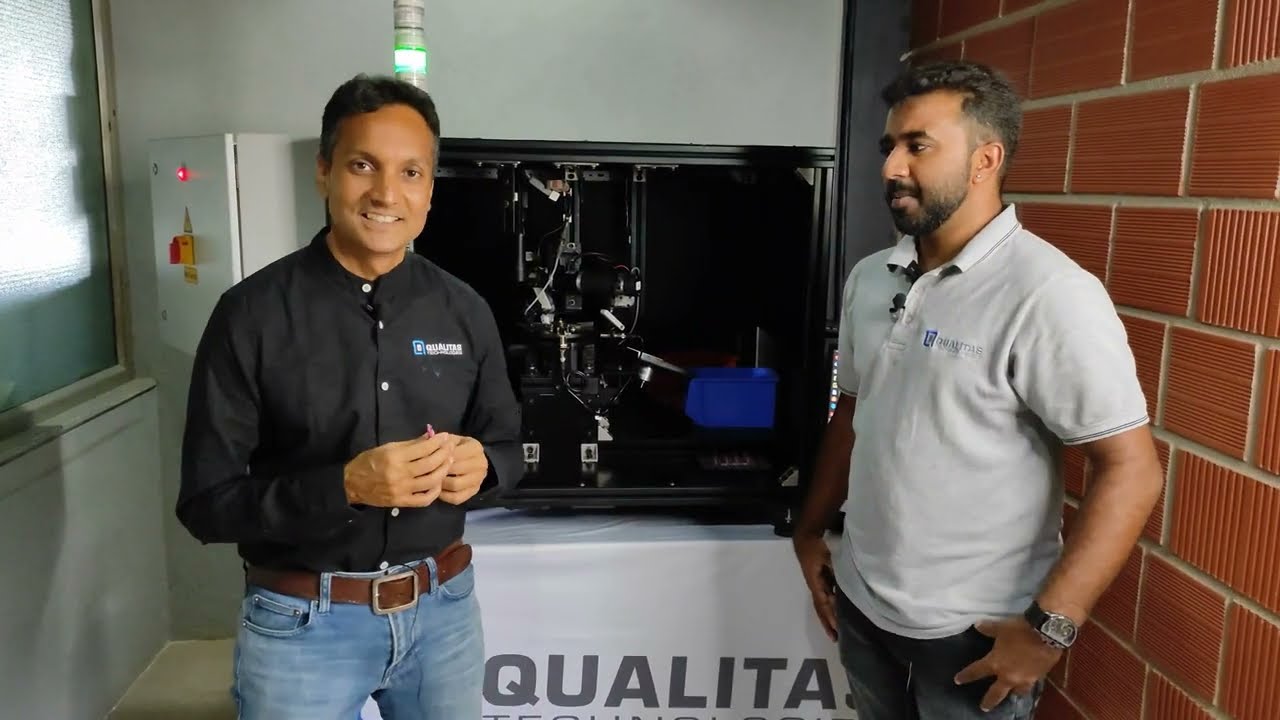 Automated Tweezer Inspection System | Vision-Based Quality Control by Qualitas Technologies