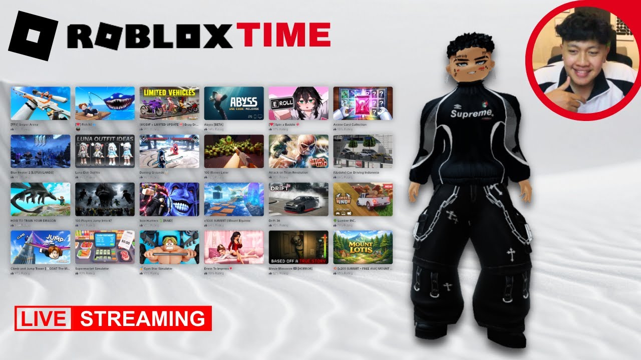 LIVE ROBLOX MAU BAGI ROBUX!? HABIS SAHUR #ROBLOX #BERANDA #SHORTS (Portrait)