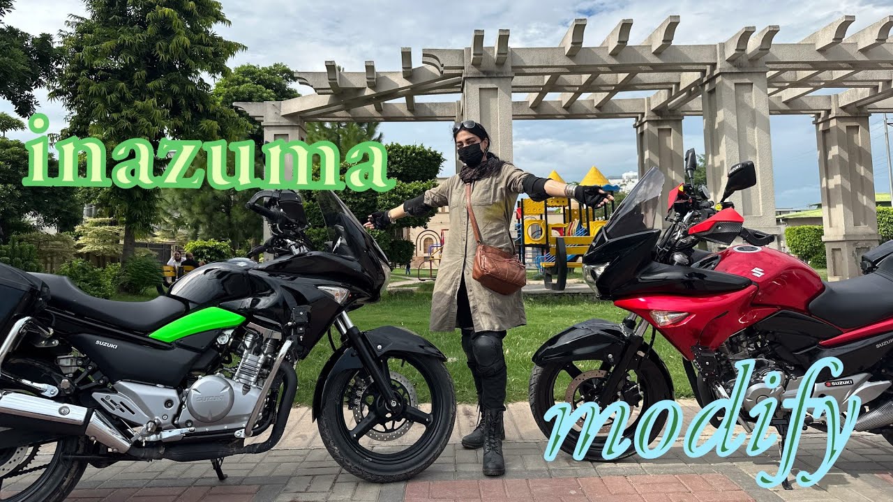 SUZUKI INAZUMA MODIFICATION  [REVIEW] BY GUJRATI RIDERS🏍