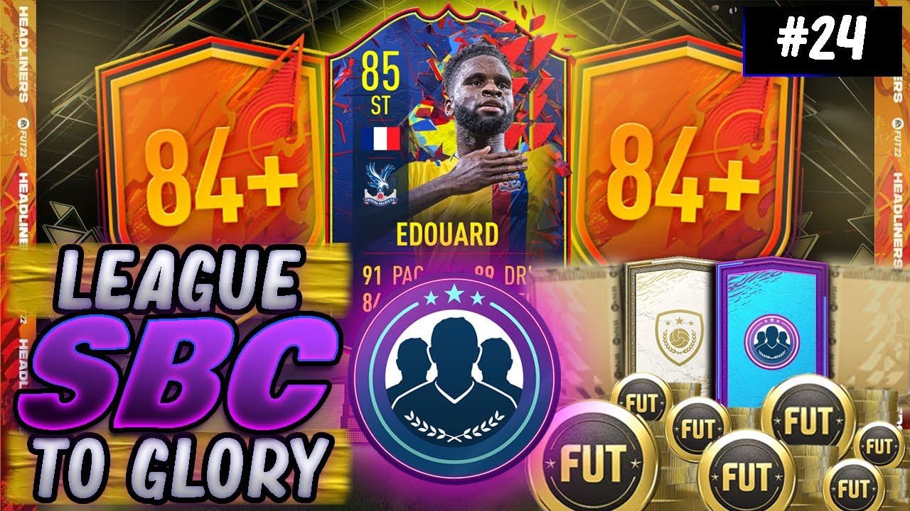 COMPLETING PLAYER SBCS FOR FREE WITH LEAGUE SBC METHOD! 84+ PLAYER PICK! FIFA 22 LEAGUE SBC METHOD!