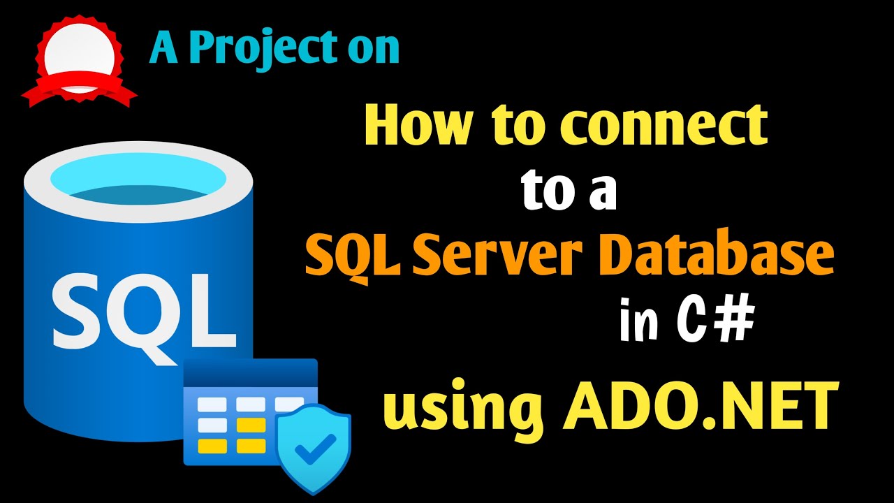 Как подключиться к базе данных SQL Server в C# с помощью поставщиков данных ADO.NET
