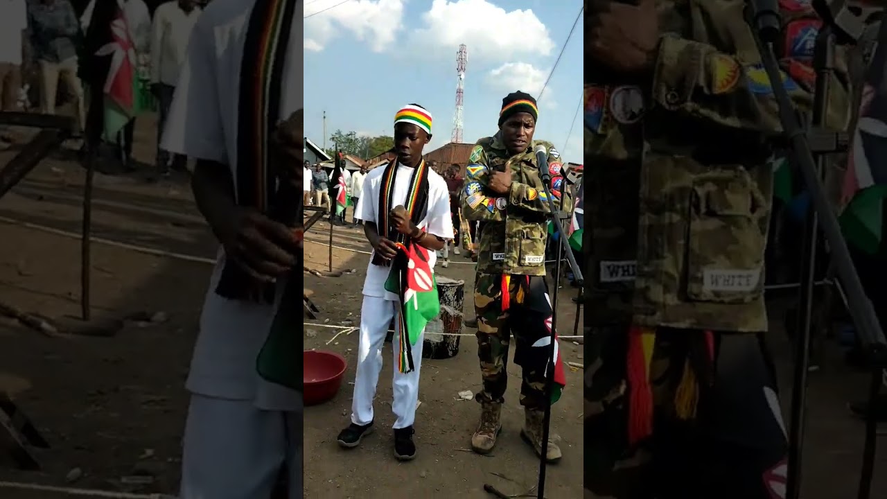TEACH THE WORLD PERFORMANCE BY PRESIDENT JAPESA ON ITS BEST AT MUHORONI.