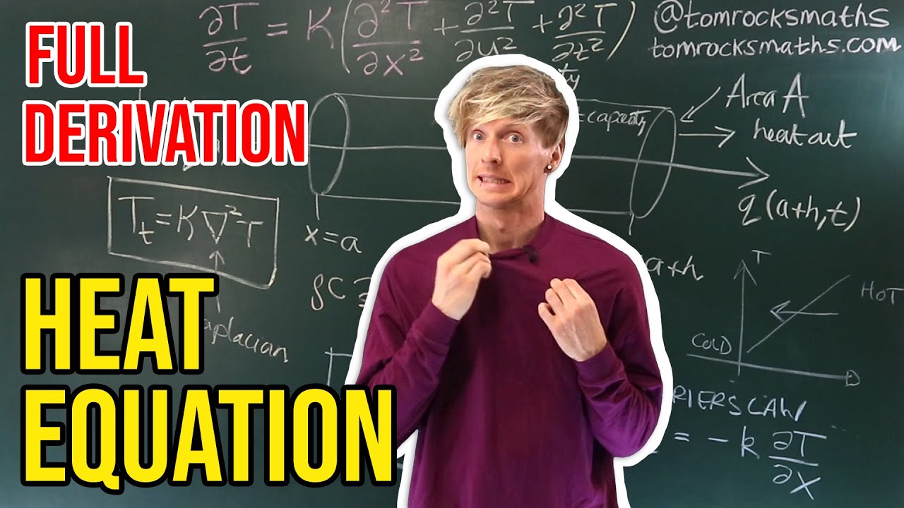 Oxford Calculus: Heat Equation Derivation