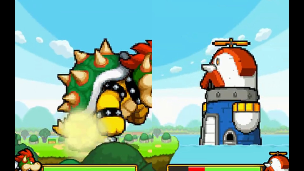Mario & Luigi: Bowser's Inside Story Boss 13 - Tower of Yikk