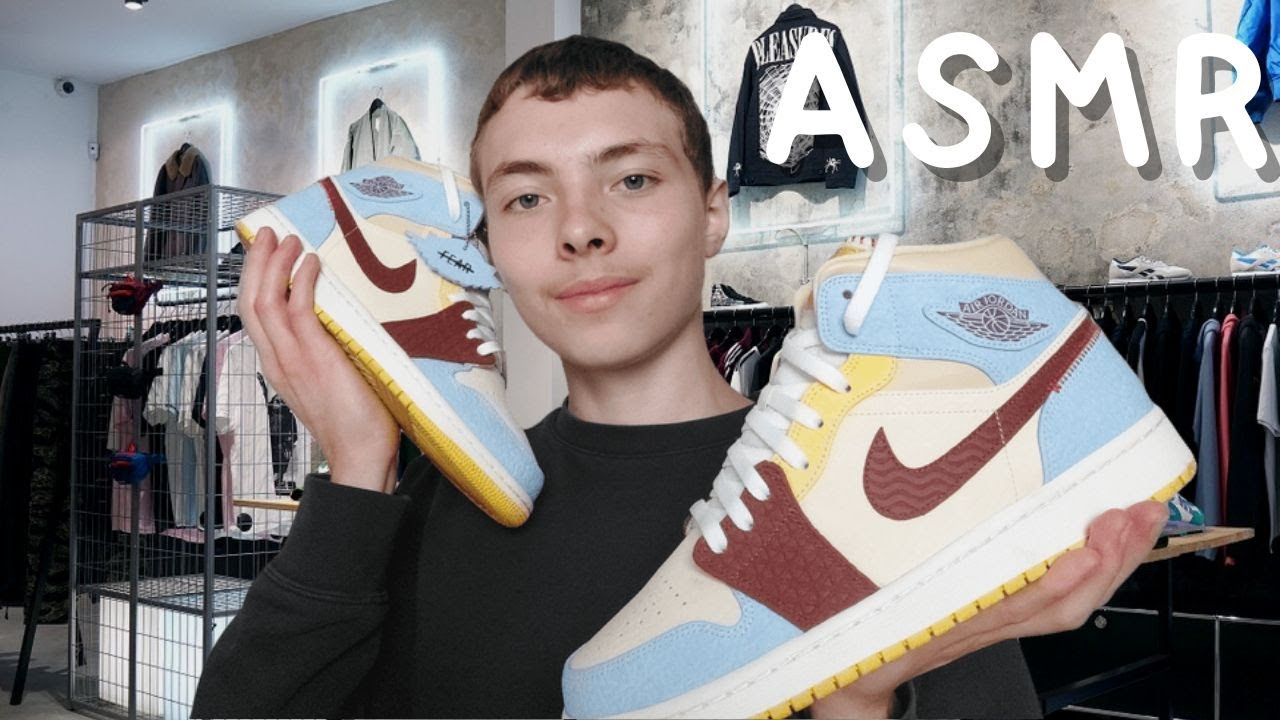 ASMR FR: Roleplay👕Vendeur d'outfit👕(avec ta Jordan Maison Château Rouge)