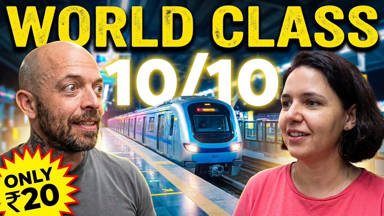 We Visited India’s BEST Metro System in Modern Mumbai 🇮🇳 | World Class Experience!!