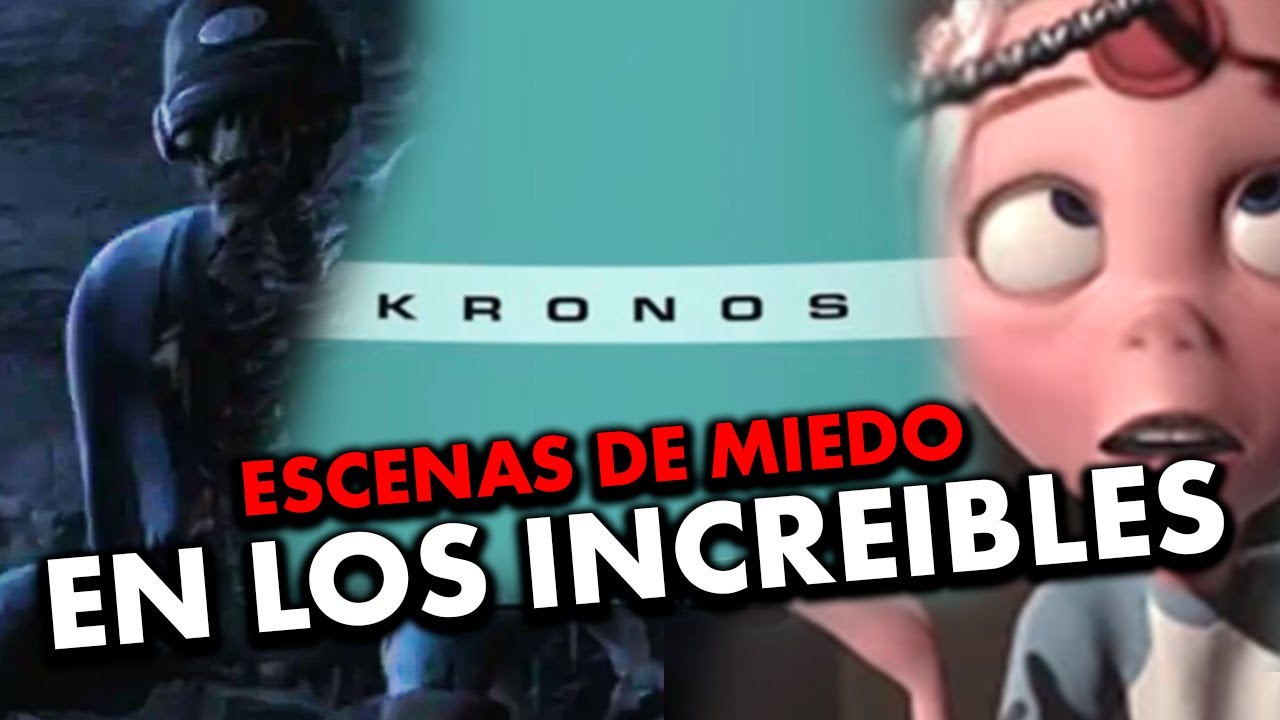 Escenas que provocan MIEDO EN LOS INCREIBLES