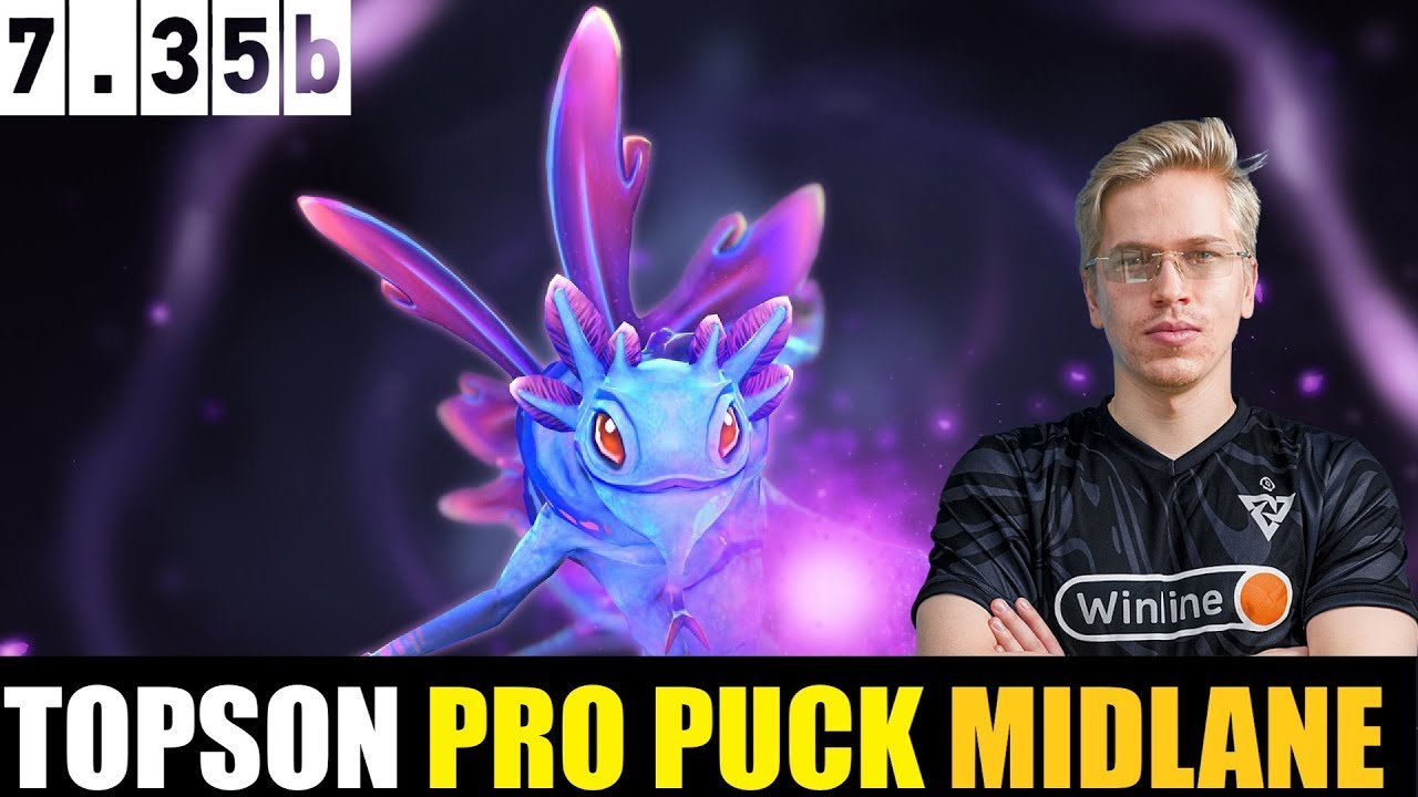 🔥TOPSON [PUCK] MID 7.35B - DOTA 2 HIGHEST MMR MATCH #dota2  #dota2gameplay  #topson