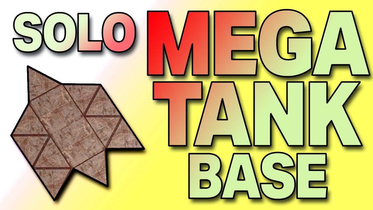 Rust Tank Solo Base Design | Hidden Loot