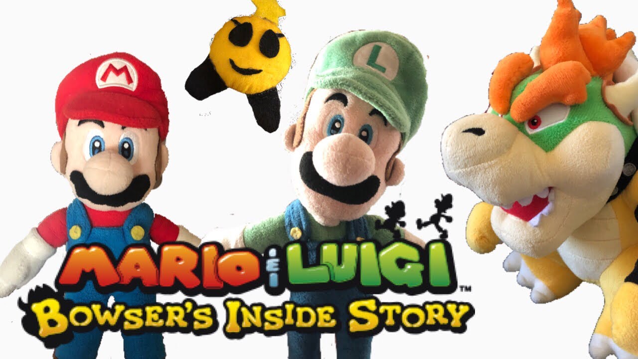 Mario & Luigi Bowsers Inside Story Plush Movie!