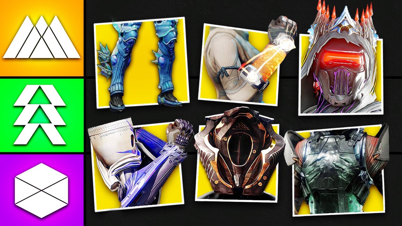 The TOP 5 Exotic Armor Pieces for Each Class! (Destiny 2)