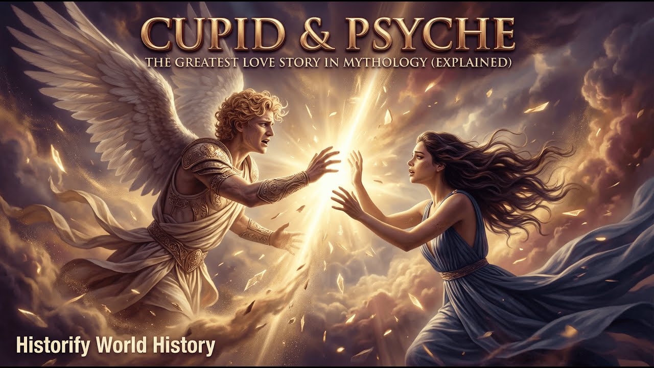 Cupid & Psyche ❤️ The Greatest Love Story in Mythology Explained #Cupid #Cupidstory