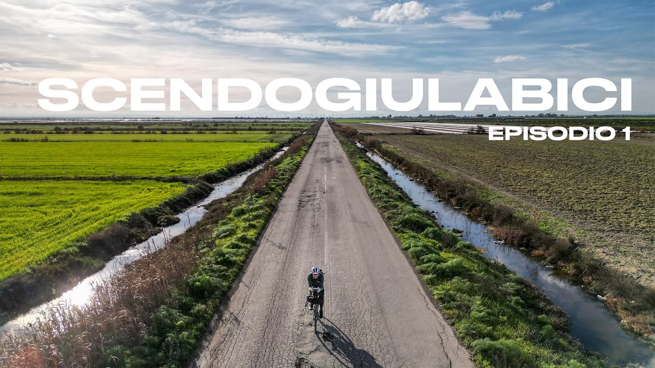 #Scendogiulabici Episodio 1 - 4k - da Milano a Bari in solitaria