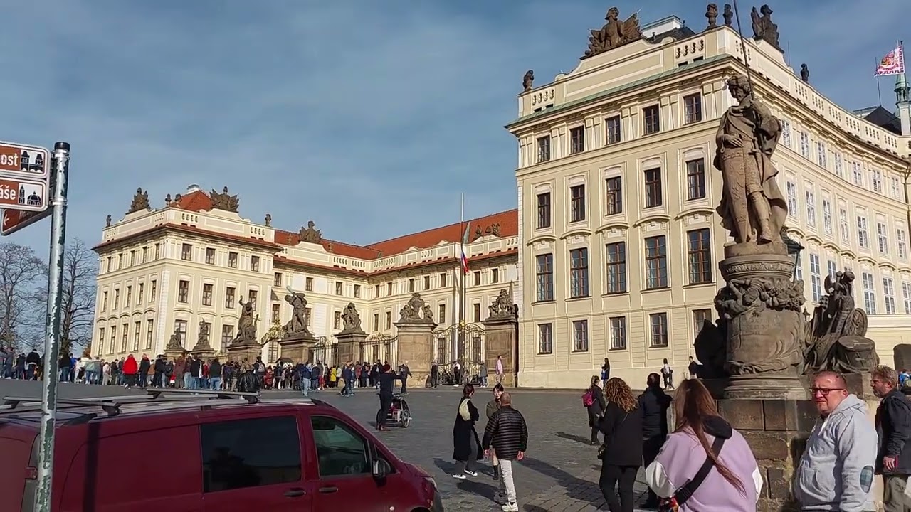 Praha, Pražsk&yacute; hrad. Prague. 