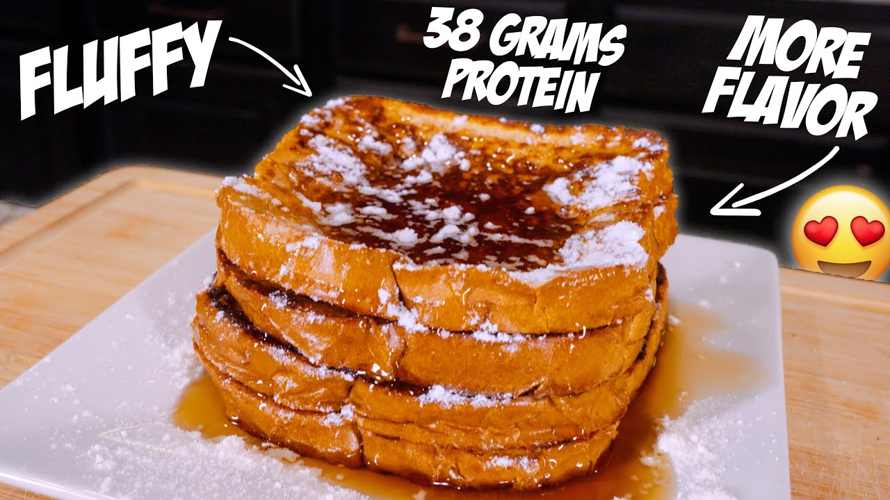 HOW TO MAKE PERFECT PROTEIN FRENCH TOAST | Anabolic French Toast 2.0