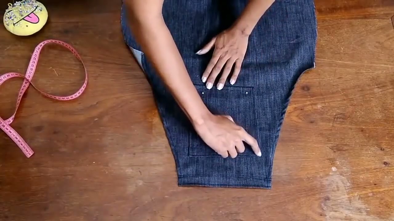 Corte e Costure Jardineira / Salopete Jeans Fácil, DIY