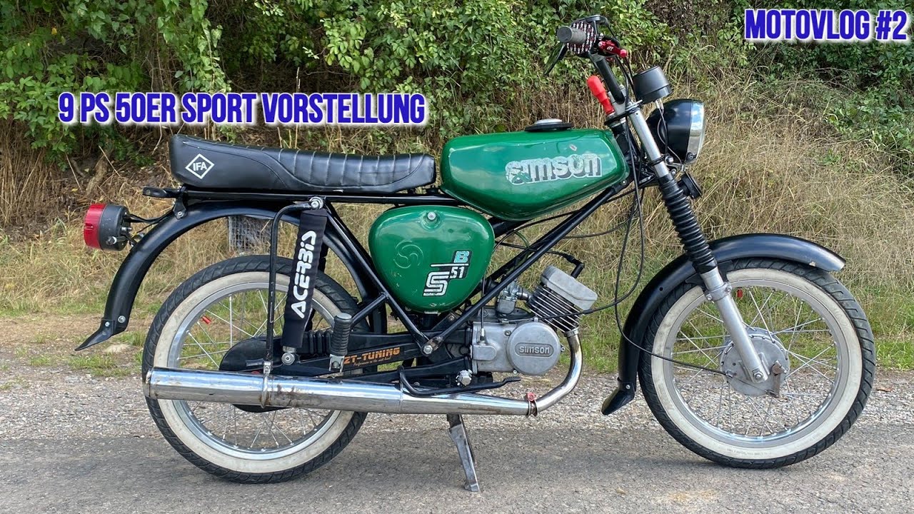 Wie viel bringt ein 50er Sport?🤔 Motovlog #2