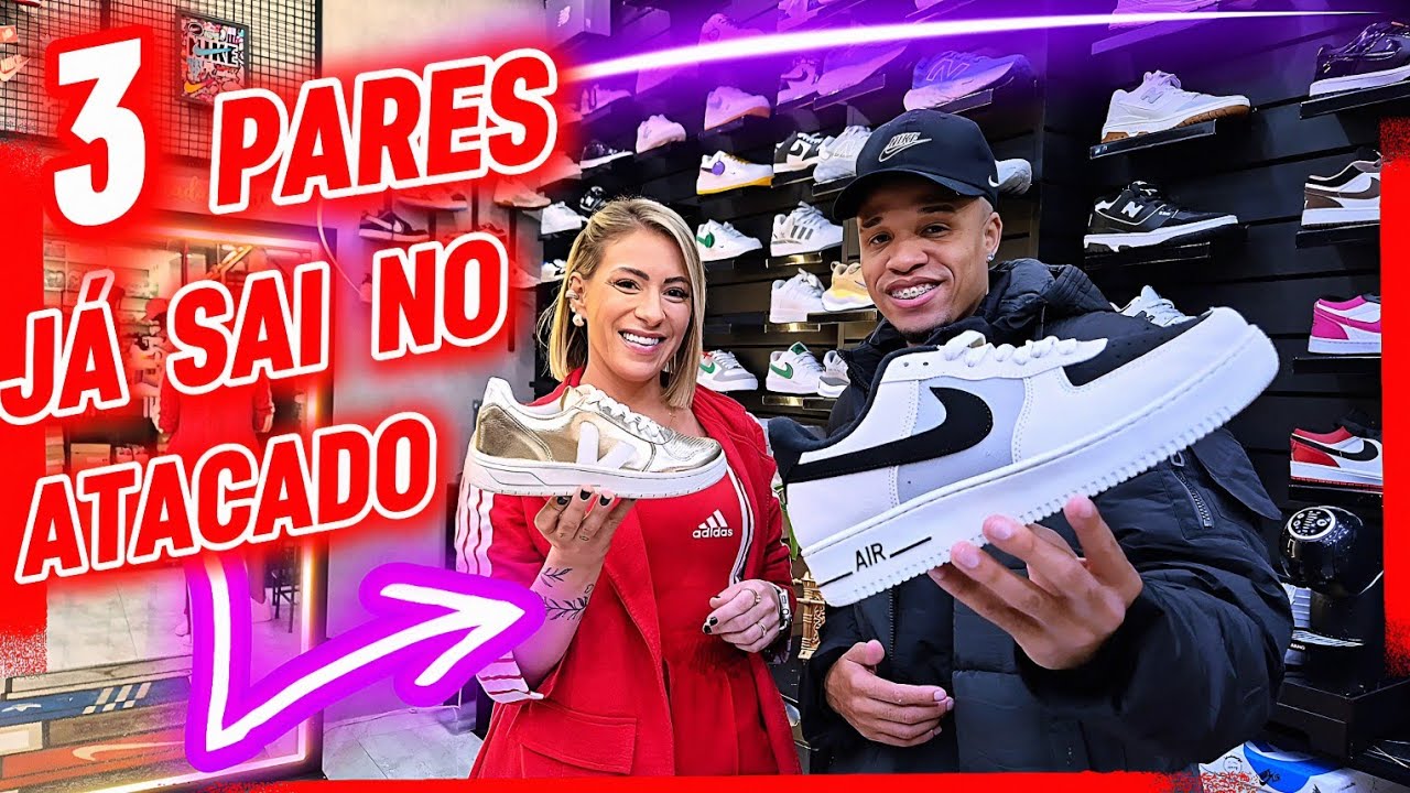 S&Oacute; ELA TEM ESSES T&Ecirc;NIS NO BR&Aacute;S! ENVIO A PARTIR DE 1 PAR, PRE&Ccedil;OS EXCLUSIVOS DA FEIRA DA MADRUGADA