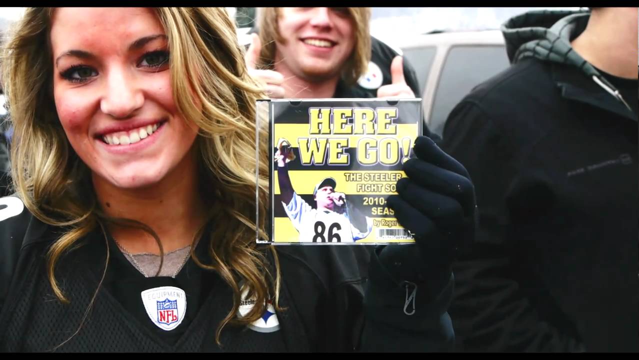 Here We Go Steelers (2010-2011) - Roger Wood (Official Music Video)