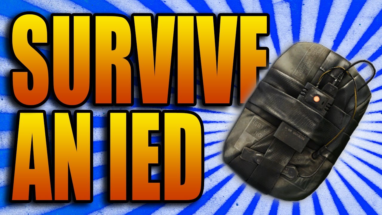 Call of Duty: Ghosts - How to Survive an IED EVERY TIME! (COD Ghost Multiplayer I.E.D. Tip)