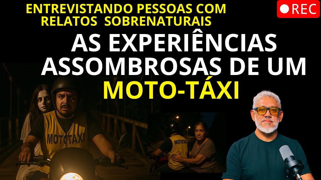 AS EXPERIÊNCIAS ASSOMBROSAS DE UM MOTO-TAXI/ ENTREVISTANDO PESSOAS COM RELATOS SOBRENATURAIS 