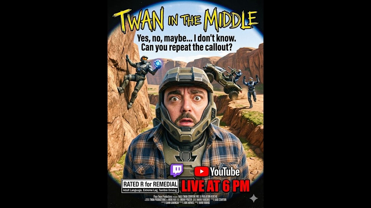 🔴 TWAN IN THE MIDDLE | Halo Infinite Live (Carrying the Squad)
