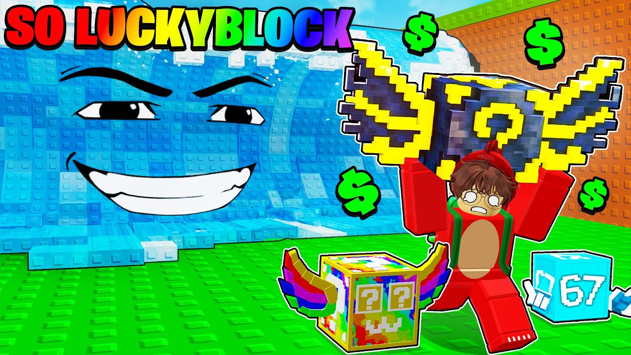 DO $0 A $10 TRILHÕES APENAS COM LUCKY BLOCKS NO FUJA DO TSUNAMI