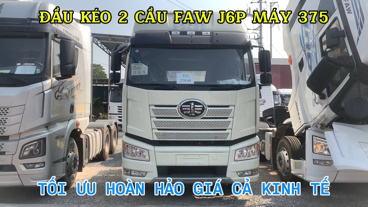 ĐẦU KÉO 2 CẦU MÁY TIẾT KIỆM KINH TẾ FAW J6P 375HP | LỰA CHỌN HOÀN HẢO VẬN HÀNH ĐỦ TẢI GIÁ CẢ TỐI ƯU