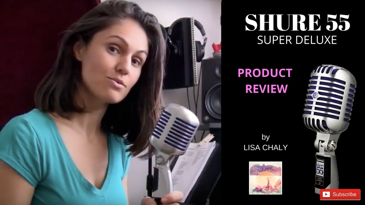 Unboxing + Product Review of SHURE 55 Super Deluxe Microphone |  Lisa Chaly