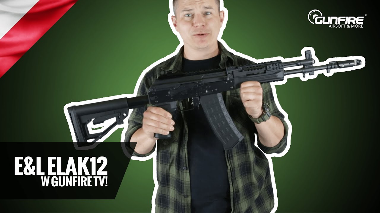 Replika karabinka szturmowego ELAK12 od E&L Airsoft w Gunfire TV!