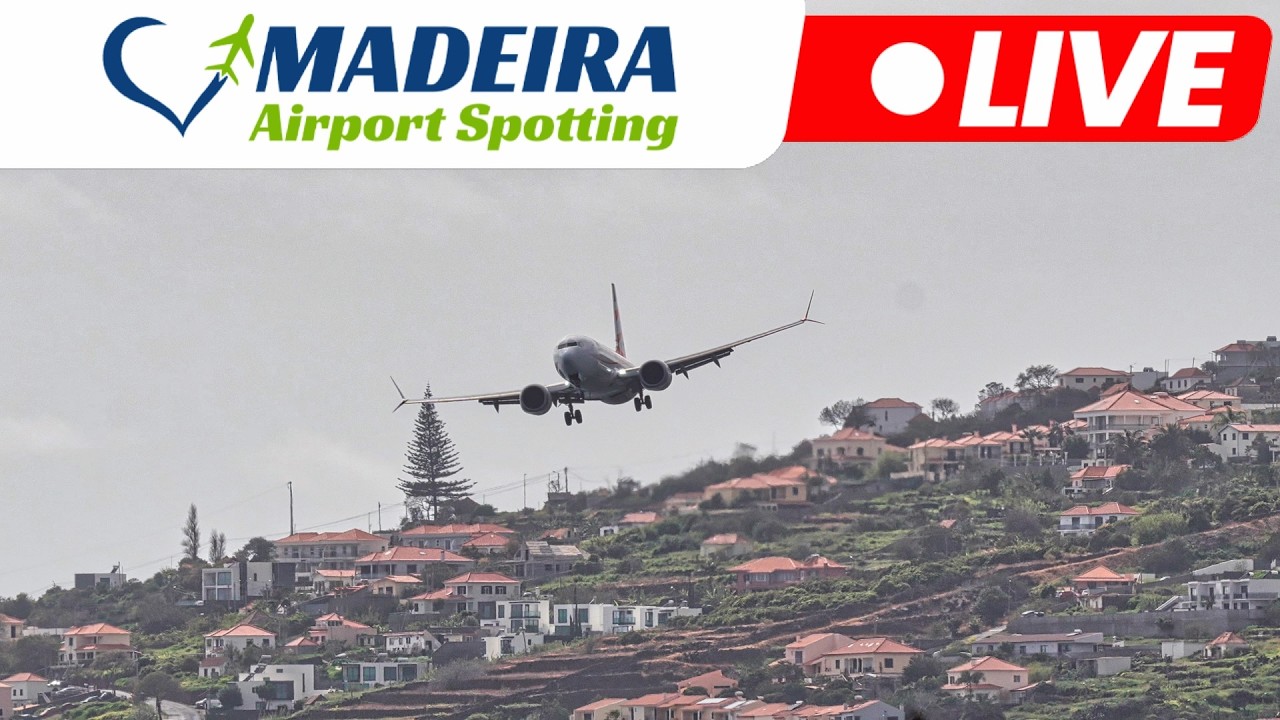 LIVE Action at Madeira Island Airport 14.06.2026