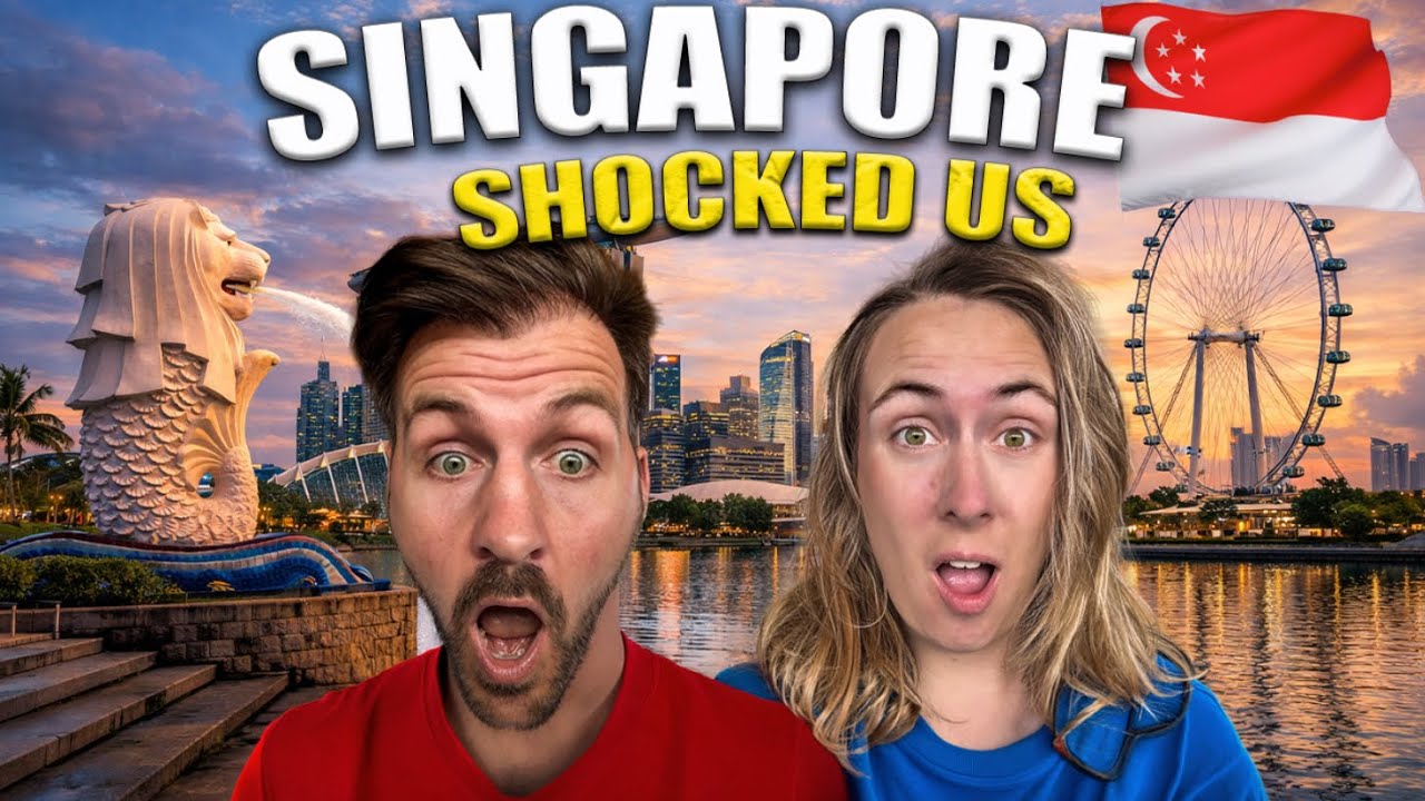 Our First 24 Hours in Singapore… 🇸🇬 Nothing Like We Thought 