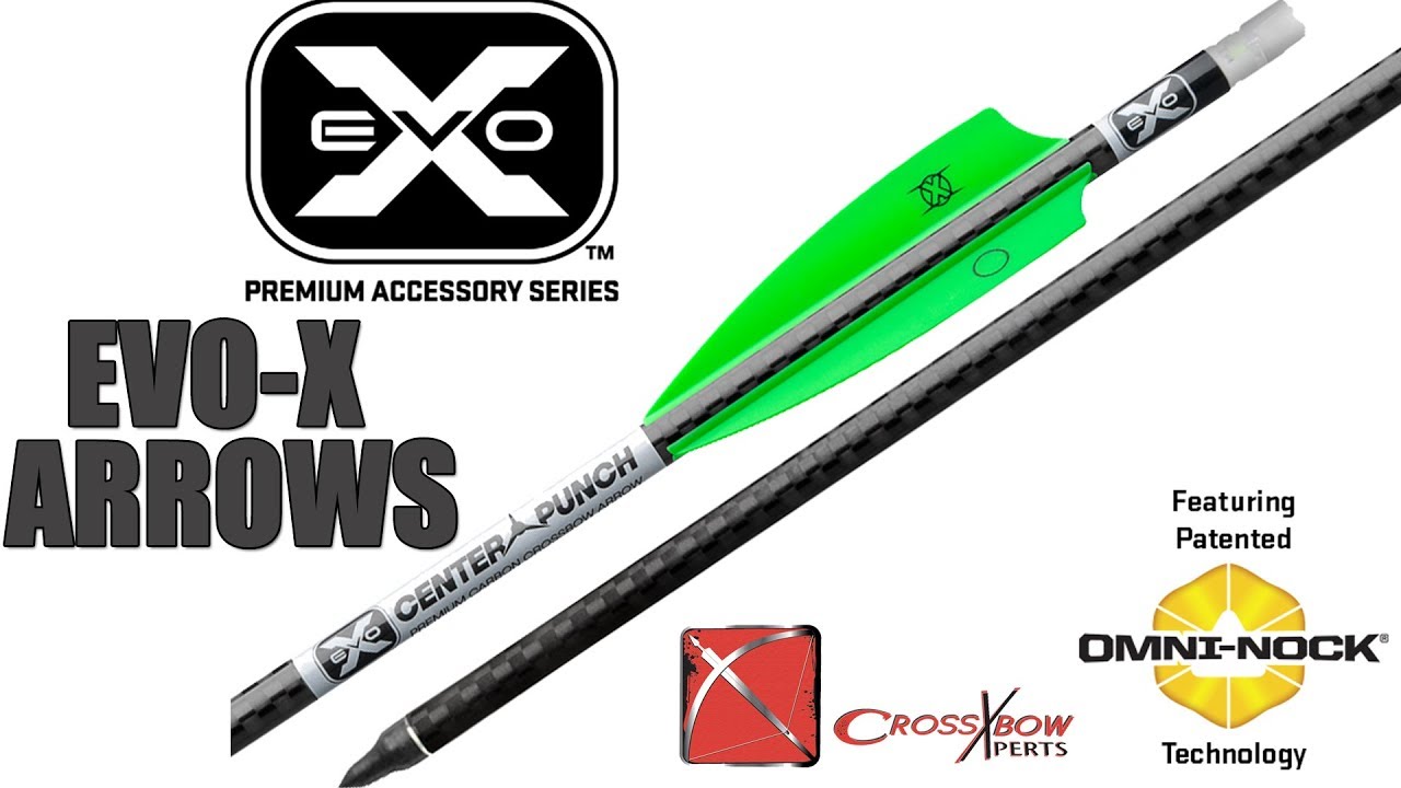 TenPoint EvoX Crossbow Arrows - High Performance Bolts